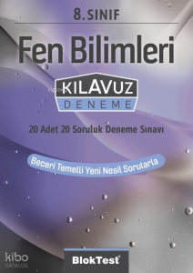 8.Sınıf Bloktest Fen Bilimleri Kılavuz Deneme