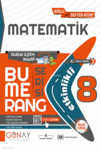 8. Sınıf Bumerang Matematik Etkinlikli Kitap
