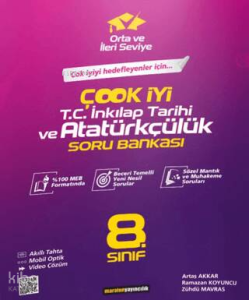 8. Sınıf Çook İyi İnkılap Tarihi ve Atatürkçülük Soru Bankası