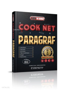 Patron Kitap  8. Sınıf Çook Net Paragraf