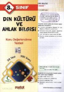 8. Sınıf Din Kültürü ve Ahlak Bilgisi Konu Değerlendirme Testleri