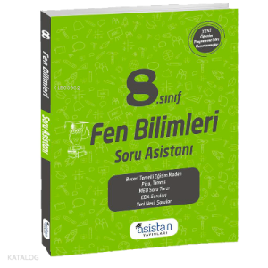 8.Sınıf Fen Bilgisi Soru Asistanı Asistan Yayınları
