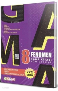 Gama Yayınları 8. Sınıf Fenomen Tüm Dersler Kamp Kitabı