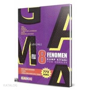 8. Sınıf Fenomen Tüm Dersler Kamp Kitabı