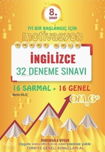 8. Sınıf İngilizce Gold 32 Deneme