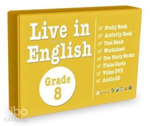 8.Sınıf İngilizce Öğrenme Seti Live in English