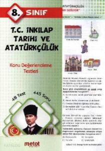 8. Sınıf İnkılap Tarihi ve Atatürkçülük Konu Değerlendirme Testleri