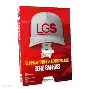 8.Sınıf LGS T.C İnkilap Tarihi ve Atatürkçülük Soru Bankası Lider Plus Yayınları