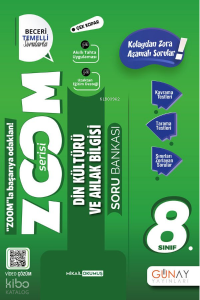 8.Sınıf LGS Yeni Zoom Din Kültürü Soru Bankası