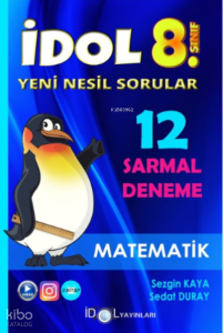 8. Sınıf Matematik 12 Sarmal Deneme İdol Yayınlar