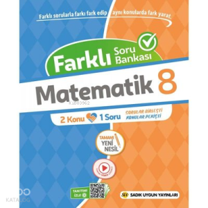 8.Sınıf Matematik Farklı Soru Bankası