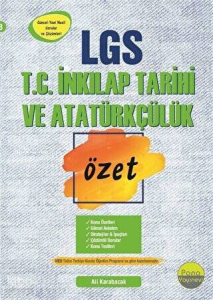 8.Sınıf T.C. İnkılap Tarihi ve Atatürkçülük Özet Liselere Hazırlık