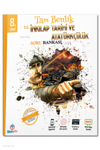 8. Sınıf T.C. İnkılap Tarihi ve Atatürkçülük Tam Benlik Soru Bankası Bilimyolu Yayıncılık