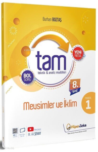 8. Sınıf TAM Fen Bilimleri 1 | Mevsimler ve İklim