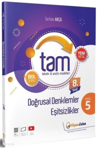 8. Sınıf TAM Matematik 5 | Doğrusal Denklemler