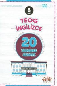 8. Sınıf TEOG İngilizce 20 Deneme Sınavı