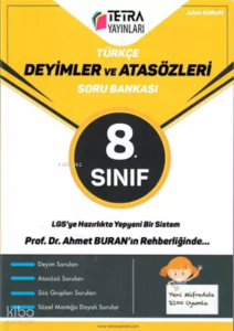 8. Sınıf Türkçe Deyimler Ve Atasözleri Soru Bankası