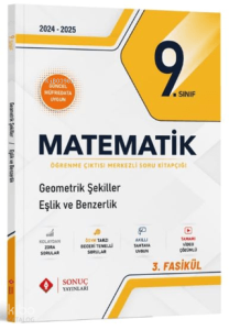9. Sınıf Matematik Geometrik Şekiller Eşlik ve Benzerlik Soru Kitapçığı