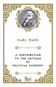 A Contribution to the Critique of Political Economy