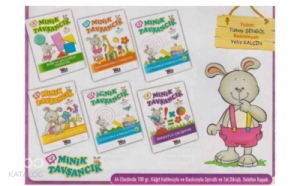 Açı Yayınları Minik Tavşancık Eğitim Seti (6 Kitap) (Türev)(Çantalı)+3