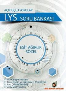 Açık Uçlu Sorular LYS Soru Bankası; Eşit Ağırlık Sözel