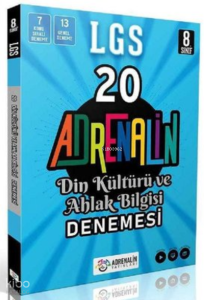Adrenalin Yay. 8.Sınıf Din Kültürü Ve Ahlak Bilgisi 20 Branş Deneme