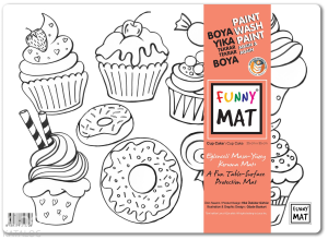Akademi Çocuk Funny Mat - Cup Cake