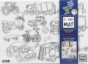 Akademi Çocuk Funny Mat - Korsanlar ve Araçlar