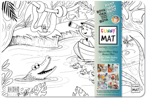 Akademi Çocuk Funny Mat - Nehir Kaşifleri