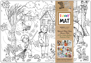 Akademi Çocuk Funny Mat -  Sonbahar (%95 Geri Dönüşümlü)