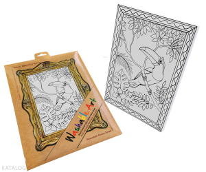 Akademi Çocuk Funny Mat - Washable Art - Orman