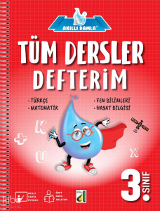Akıllı Damla Tüm Dersler Defterim (3. Sınıf)