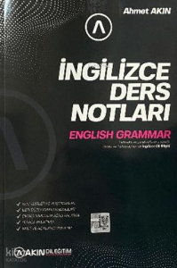 Akın Dil Eğitim  İngilizce Ders Notları English Grammar