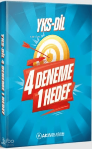 Akın Dil Eğitim  YKS - Dil 4 Deneme 1 Hedef