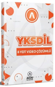Akın Dil Eğitim  YKSDİL 8 YDT Video Çözümlü