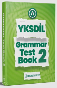 Akın Dil Eğitim YKSDİL Grammar Test Book 2