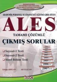Ales Tamamı Çözümlü Çıkmış Sorular