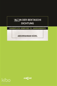 'ali In Der Bektaschi Dichtung