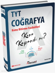 Alternatif Yayınları TYT Coğrafya Konu Kapandı mı Fasikülleri