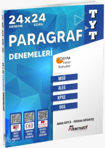 Alternatif Yayınları TYT Paragraf 24 x 24 Deneme