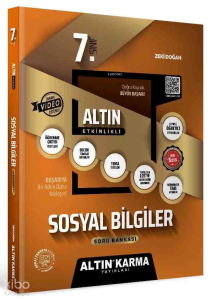 Altın Karma 7. Sınıf Sosyal Bilgiler Altın Etkinlikli Kazanım Soru Bankası