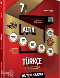 Altın Karma 7.Sınıf Türkçe Altın Etkinlikli Kazanım Soru Bankası