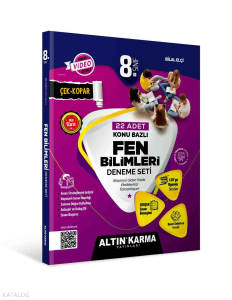 Altın Karma 8.Sınıf Konu Bazlı Fen Bilimleri 22 Deneme Seti