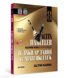 Altın Karma 8. Sınıf T.C İnkilap Tarihi ve Atatürkçülük Altın Hamleler Kazanım Odaklı SB
