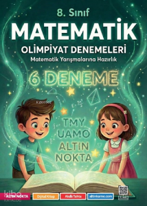 Altın Nokta 8. Sınıf Matematik Olimpiyat Denemeleri 6 Deneme