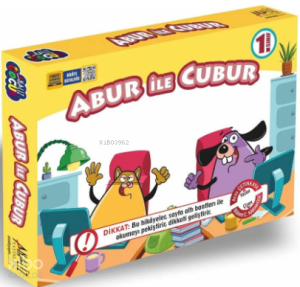 Analiz Yayıncılık Abur İle Cubur Hikaye Seti 10'lu Büyük Boy