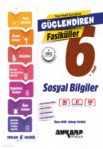 Ankara Yayıncılık 6.Sınıf Güçlendiren Sosyal Bilgiler Fasiküller