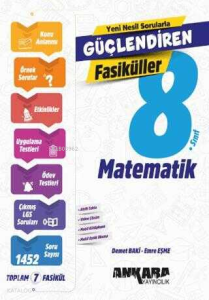 Ankara Yayıncılık 8. Sınıf Matematik Güçlendiren Fasiküller