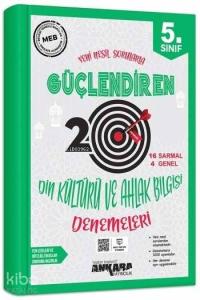 Ankara Yayınları 5. Sınıf Din Kültürü ve Ahlak Bilgisi Güçlendiren 20 Deneme Ankara 
