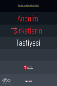 Anonim Şirketlerin Tasfiyesi